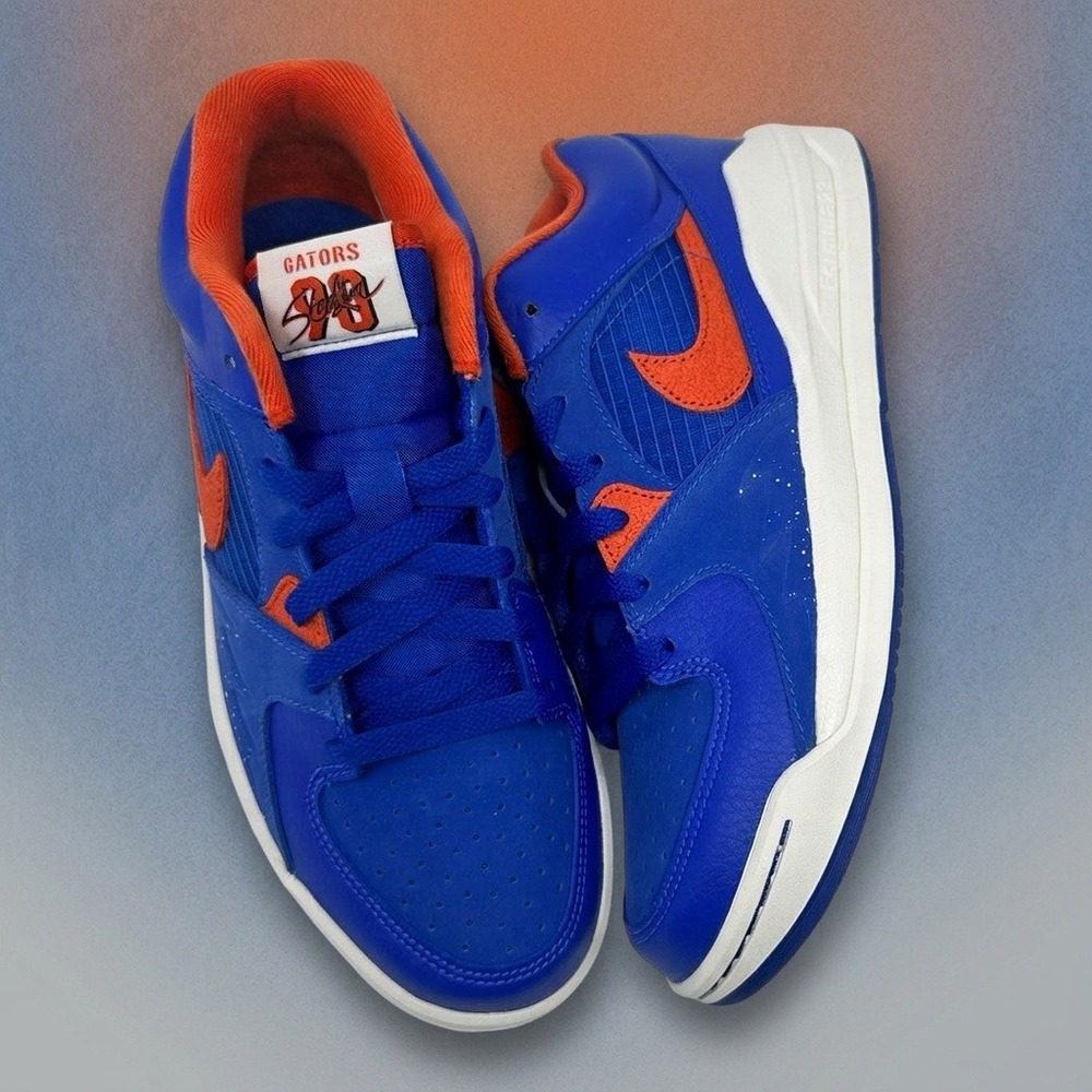 Jordan Stadium 90 Florida Gators PE Game Royal Orange Men 7.5 NWOB Rare